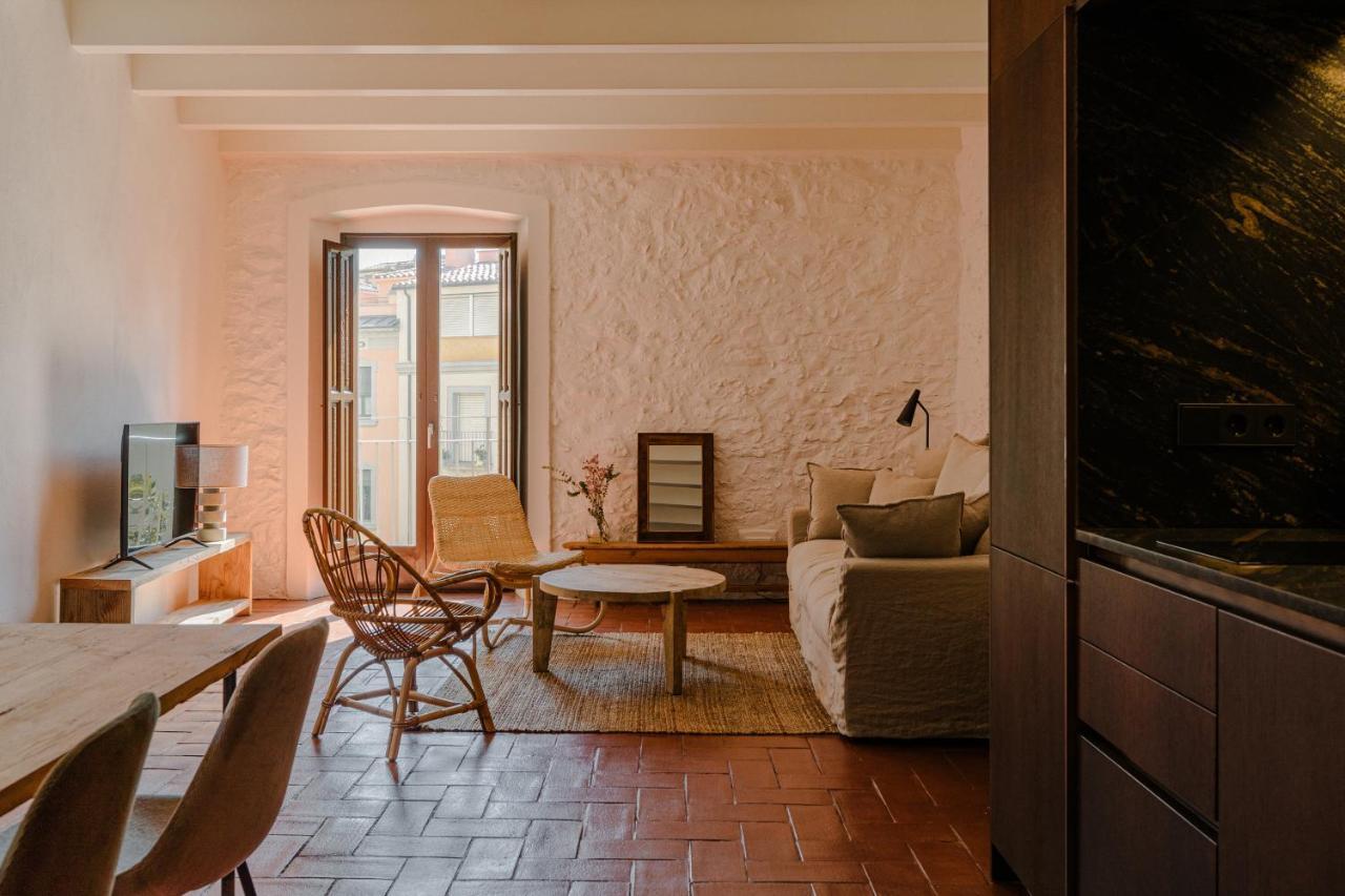 Flateli Santa Clara 21 Apartment Girona Bagian luar foto